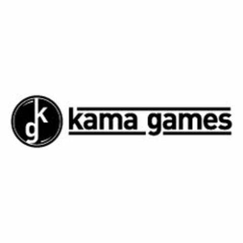 KG KAMA GAMES Logo (USPTO, 07/22/2011)