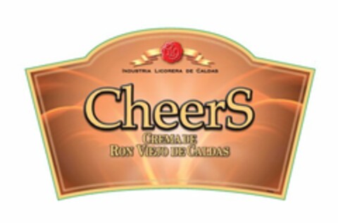 ILC INDUSTRIA LICORERA DE CALDAS CHEERS CREMA DE RON VIEJO DE CALDAS Logo (USPTO, 24.10.2011)