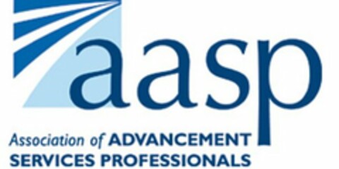 AASP ASSOCIATION OF ADVANCEMENT SERVICES PROFESSIONALS Logo (USPTO, 27.10.2011)