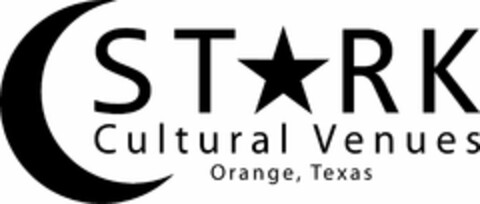 STARK CULTURAL VENUES ORANGE, TEXAS Logo (USPTO, 09.11.2011)