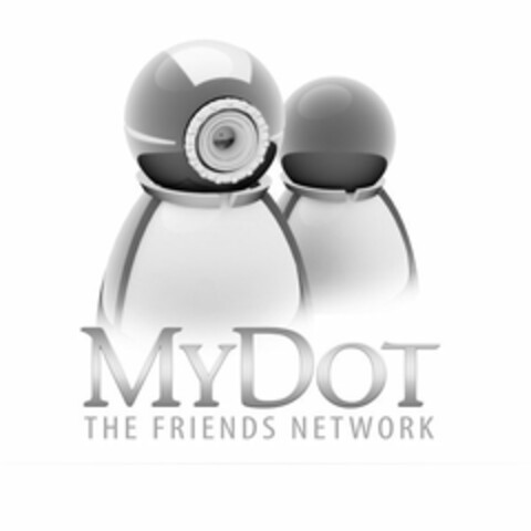 MY DOT THE FRIENDS NETWORK Logo (USPTO, 11/10/2011)