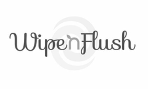 WIPE 'N FLUSH Logo (USPTO, 23.08.2012)