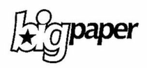BIGPAPER Logo (USPTO, 26.10.2012)