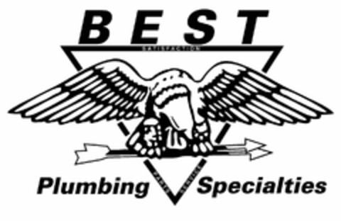 BEST PLUMBING SPECIALTIES SATISFACTION PARTS SERVICE Logo (USPTO, 12/05/2013)