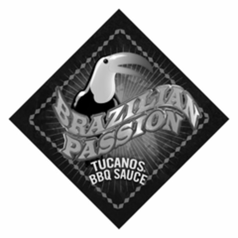 BRAZILIAN PASSION TUCANOS BBQ SAUCE Logo (USPTO, 28.12.2013)