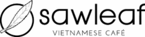 SAWLEAF VIETNAMESE CAFÉ Logo (USPTO, 08.08.2014)
