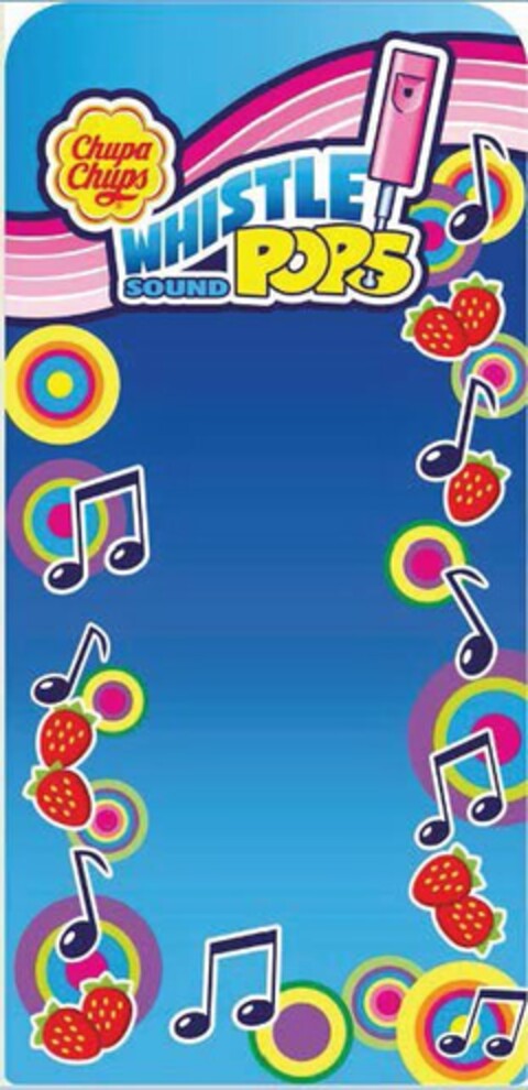 CHUPA CHUPS WHISTLE SOUND POPS Logo (USPTO, 30.01.2015)