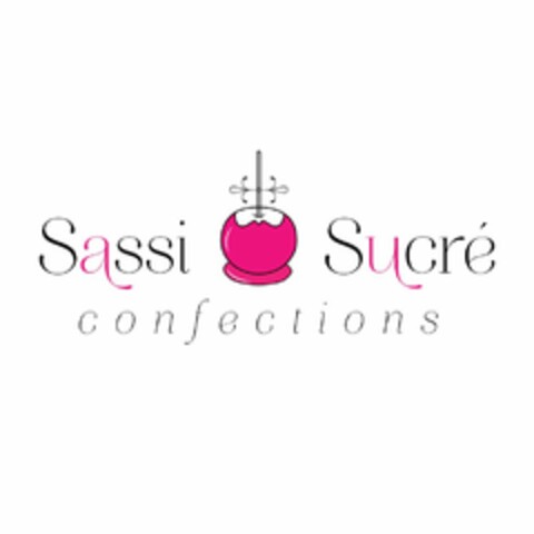 SASSI SUCRÉ CONFECTIONS Logo (USPTO, 04/02/2015)