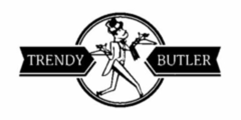 TRENDY BUTLER Logo (USPTO, 15.06.2015)