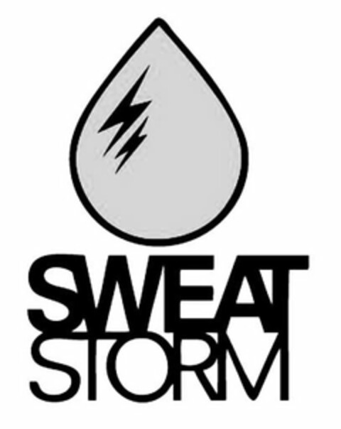 SWEAT STORM Logo (USPTO, 10.08.2015)