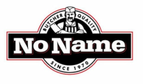 NO NAME BUTCHER QUALITY SINCE 1970 Logo (USPTO, 24.08.2016)