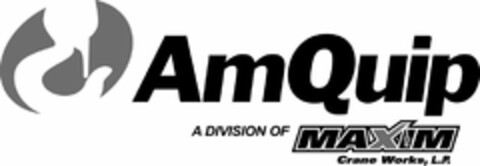 AMQUIP A DIVISION OF MAXIM CRANE WORKS,L.P. Logo (USPTO, 23.03.2017)