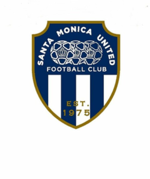 SANTA MONICA UNITED FOOTBALL CLUB EST. 1975 Logo (USPTO, 28.03.2017)