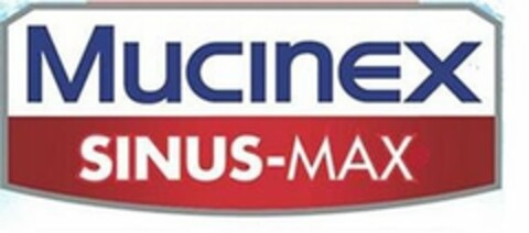 MUCINEX SINUS-MAX Logo (USPTO, 05/12/2017)