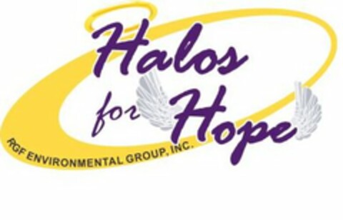 HALOS FOR HOPE RGF ENVIRONMENTAL GROUP,INC. Logo (USPTO, 05/17/2017)