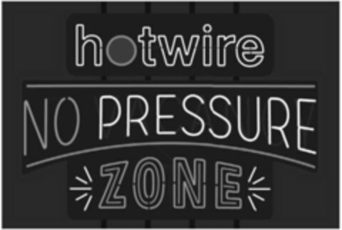 HOTWIRE NO PRESSURE ZONE Logo (USPTO, 26.06.2017)