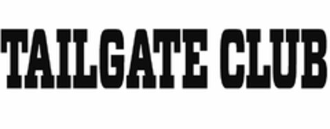 TAILGATE CLUB Logo (USPTO, 25.07.2017)