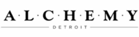 A·L·C·H·E·M·Y DETROIT Logo (USPTO, 12.09.2017)