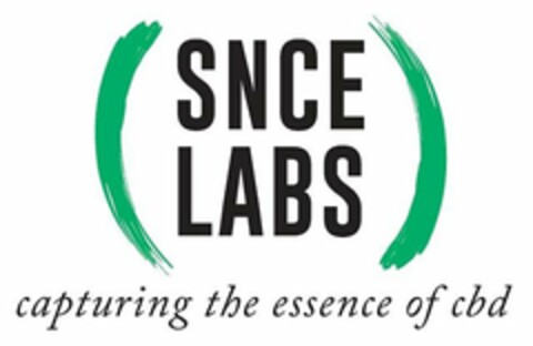 SNCE LABS CAPTURING THE ESSENCE OF CBD Logo (USPTO, 20.12.2018)