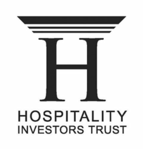 H HOSPITALITY INVESTORS TRUST Logo (USPTO, 01.05.2018)