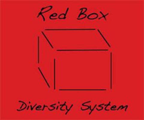 RED BOX DIVERSITY SYSTEM Logo (USPTO, 06/13/2018)