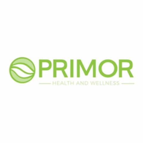 PRIMOR HEALTH AND WELLNESS Logo (USPTO, 18.07.2018)