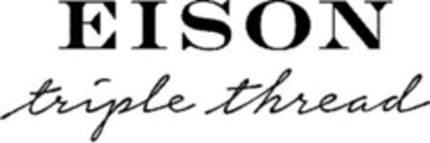 EISON TRIPLE THREAD Logo (USPTO, 30.08.2018)