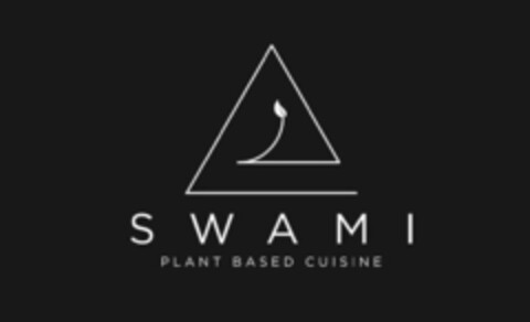 SWAMI PLANT BASED CUISINE Logo (USPTO, 27.02.2019)