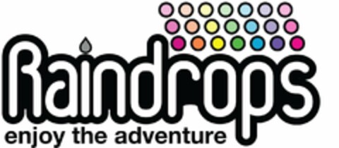 RAINDROPS ENJOY THE ADVENTURE Logo (USPTO, 10.04.2019)