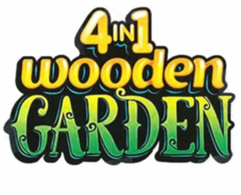 4IN1 WOODEN GARDEN Logo (USPTO, 02.05.2019)