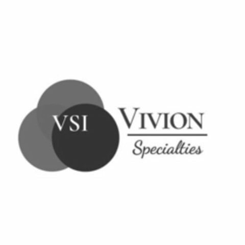 VSI VIVION SPECIALTIES Logo (USPTO, 13.05.2019)