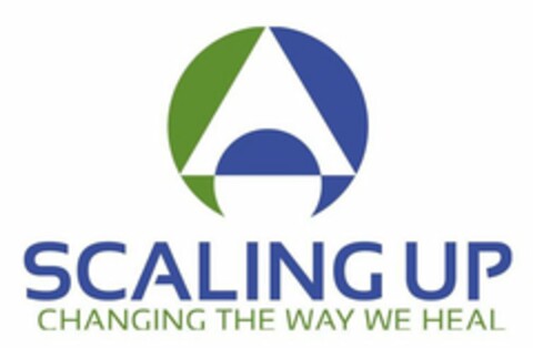 SCALING UP CHANGING THE WAY WE HEAL Logo (USPTO, 05/13/2019)