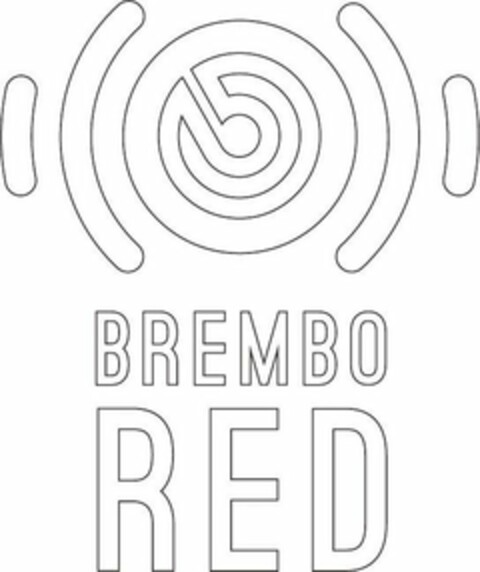 B BREMBO RED Logo (USPTO, 16.05.2019)