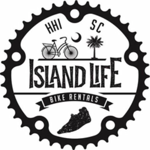 HHI SC ISLAND LIFE BIKE RENTALS Logo (USPTO, 10.07.2019)