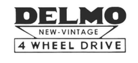 DELMO NEW-VINTAGE 4 WHEEL DRIVE Logo (USPTO, 08/16/2019)