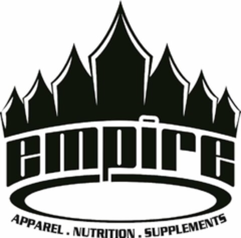 EMPIRE APPAREL NUTRITION SUPPLEMENTS Logo (USPTO, 18.11.2019)