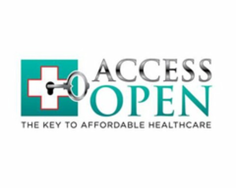 ACCESS OPEN THE KEY TO AFFORDABLE HEALTHCARE Logo (USPTO, 01/06/2020)