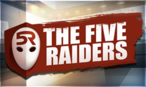 5R THE FIVE RAIDERS Logo (USPTO, 08.05.2020)