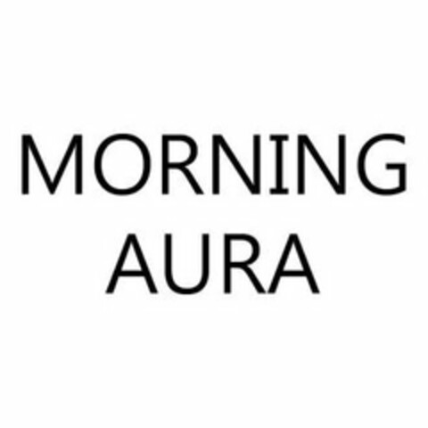 MORNING AURA Logo (USPTO, 11.05.2020)