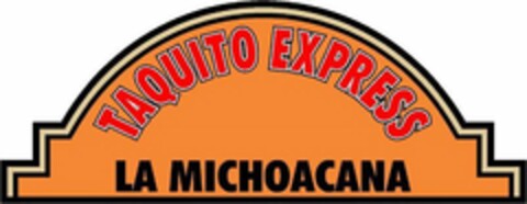 TAQUITO EXPRESS LA MICHOACANA Logo (USPTO, 14.05.2020)