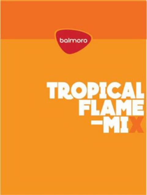 BALMORO TROPICAL FLAME-MIX Logo (USPTO, 07.08.2020)