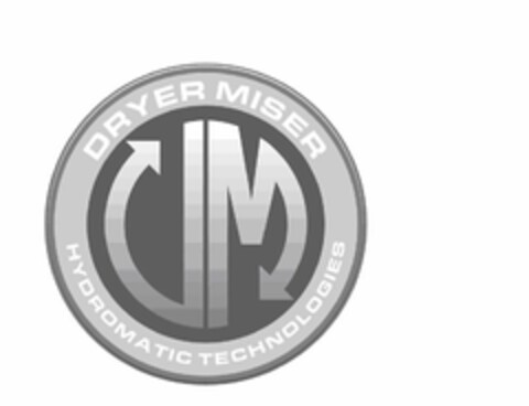 DRYER MISER DM HYDROMATIC TECHNOLOGIES Logo (USPTO, 26.05.2009)