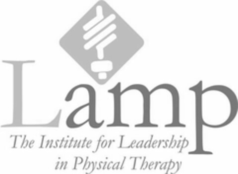 LAMP THE INSTITUTE FOR LEADERSHIP IN PHYSICAL THERAPY Logo (USPTO, 08/10/2009)