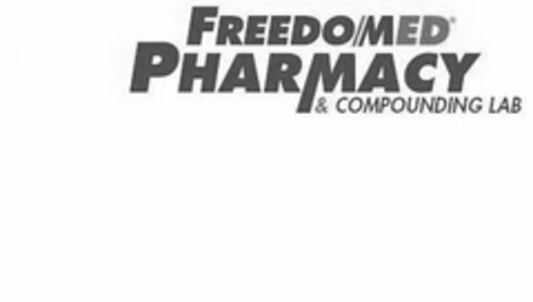 FREEDOMED PHARMACY & COMPOUNDING LAB Logo (USPTO, 28.09.2009)