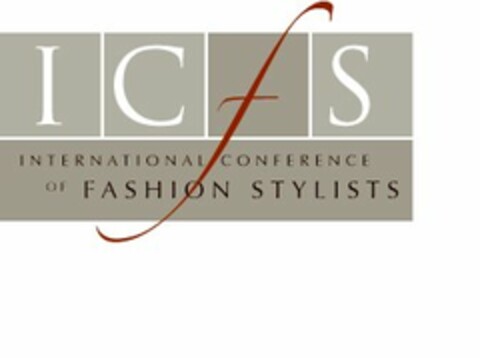 ICFS INTERNATIONAL CONFERENCE OF FASHION STYLISTS Logo (USPTO, 30.10.2009)