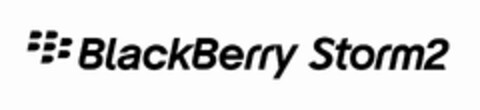 BLACKBERRY STORM2 Logo (USPTO, 07.01.2010)