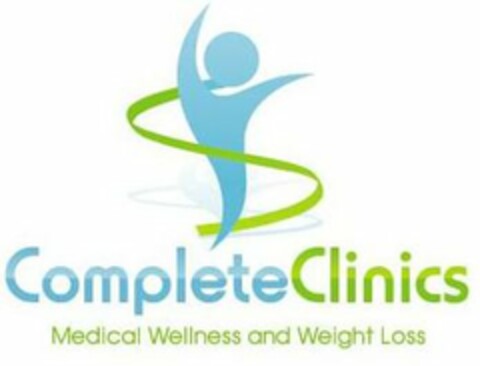 COMPLETE CLINICS MEDICAL WELLNESS AND WEIGHT LOSS Logo (USPTO, 13.01.2010)