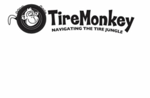 TIREMONKEY NAVIGATING THE TIRE JUNGLE Logo (USPTO, 20.04.2010)