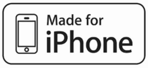 MADE FOR IPHONE Logo (USPTO, 04/28/2010)