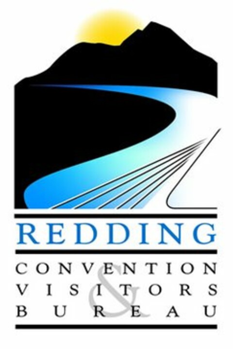 REDDING CONVENTION & VISITORS BUREAU Logo (USPTO, 05.05.2010)